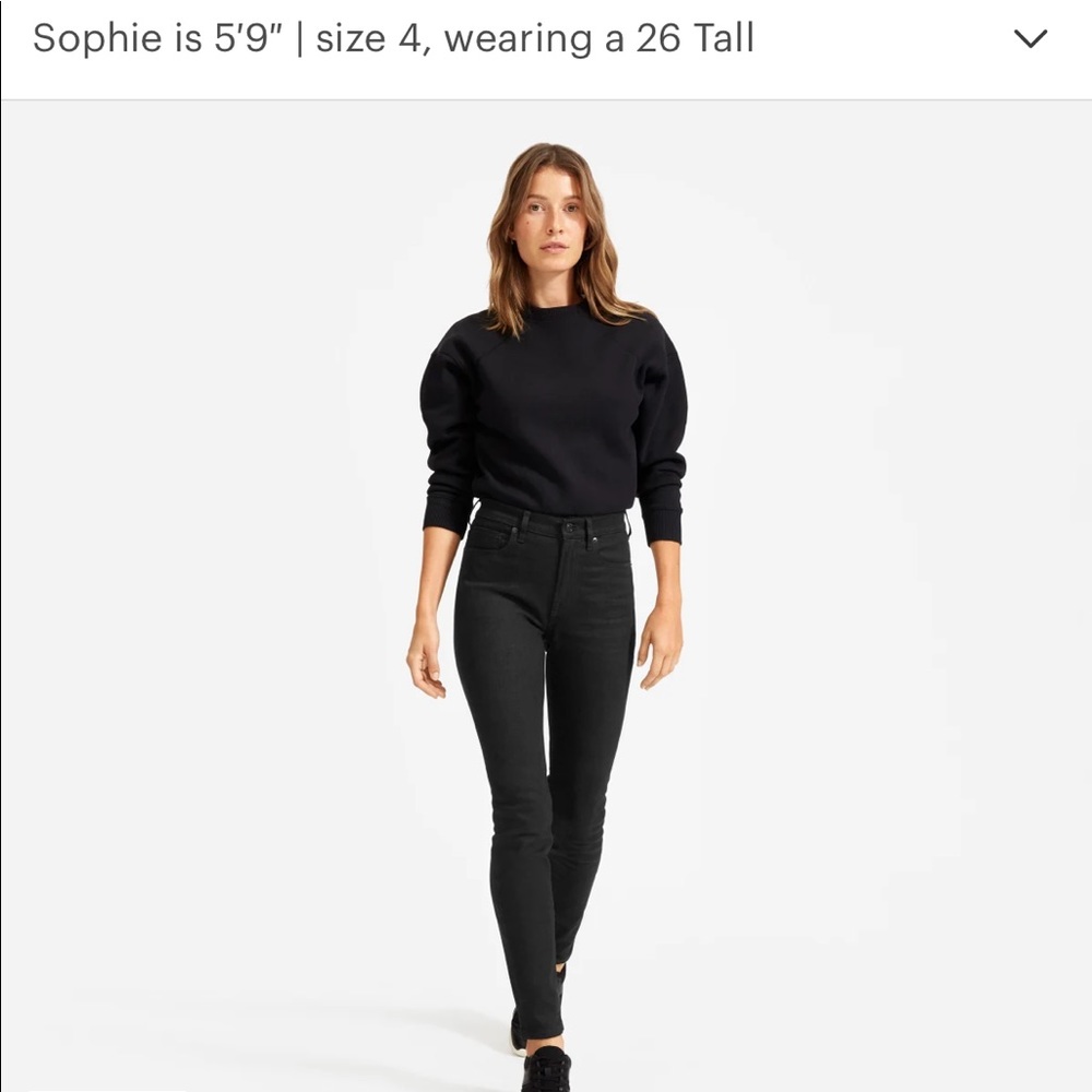 Everlane High Rise Skinny Jean
